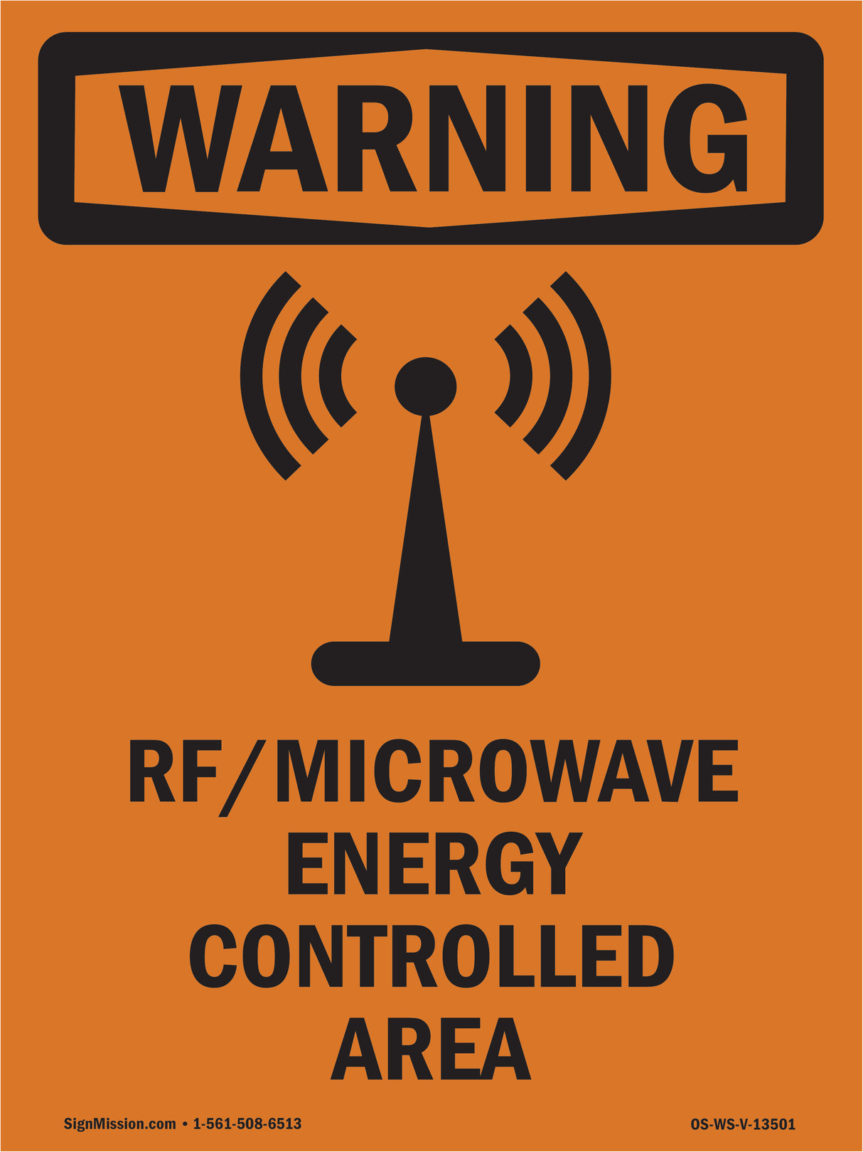 Rf Microwave Energy Controlled Area