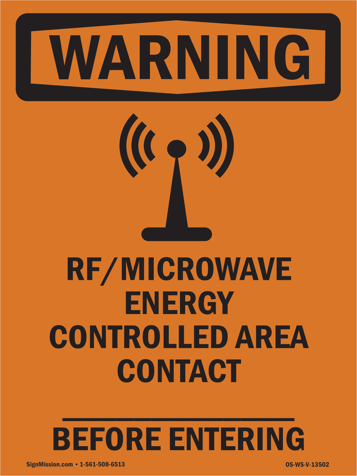 Rf Microwave Energy Controlled Area Custom