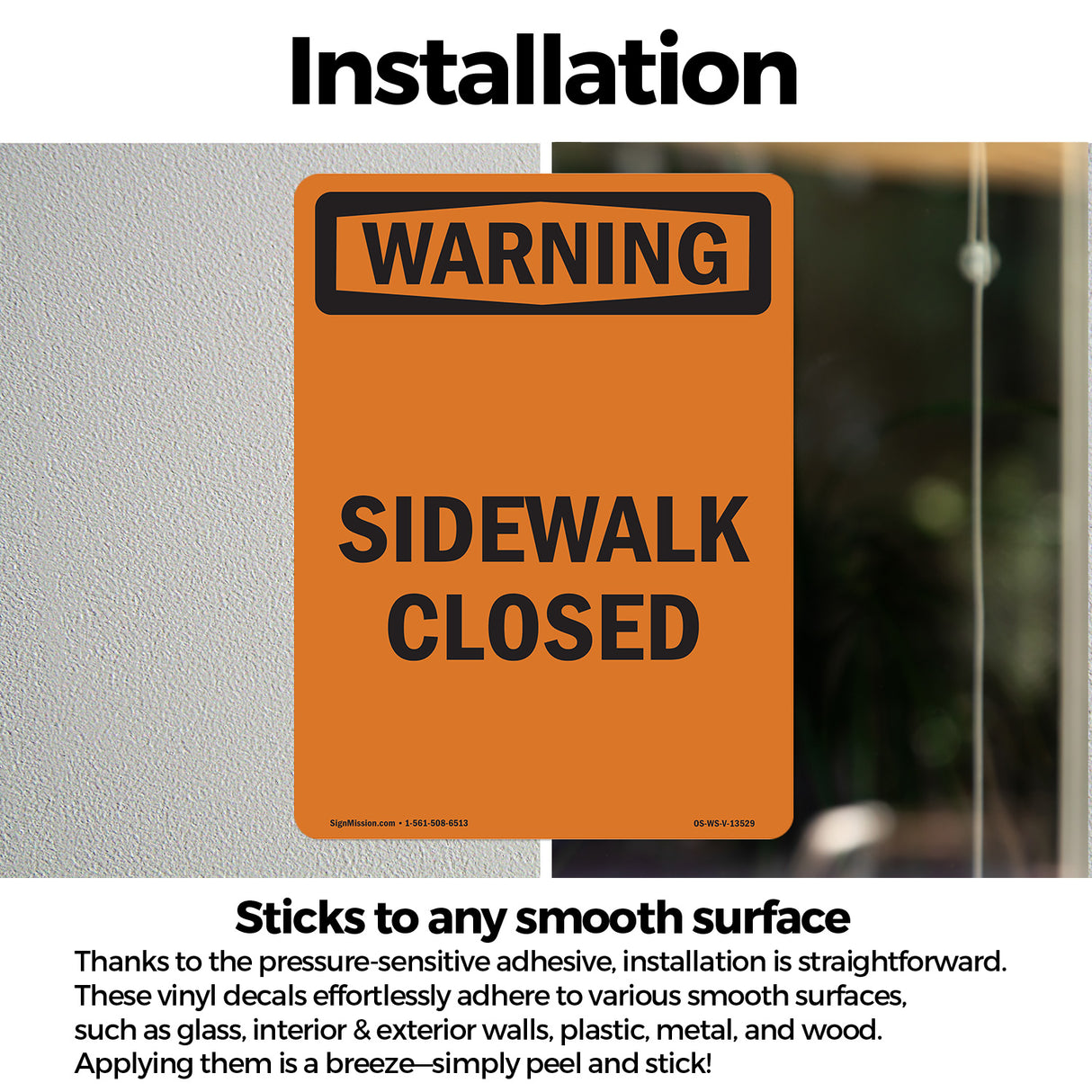 Sidewalk Closed