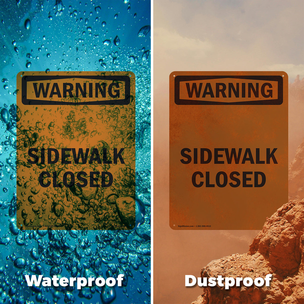 Sidewalk Closed