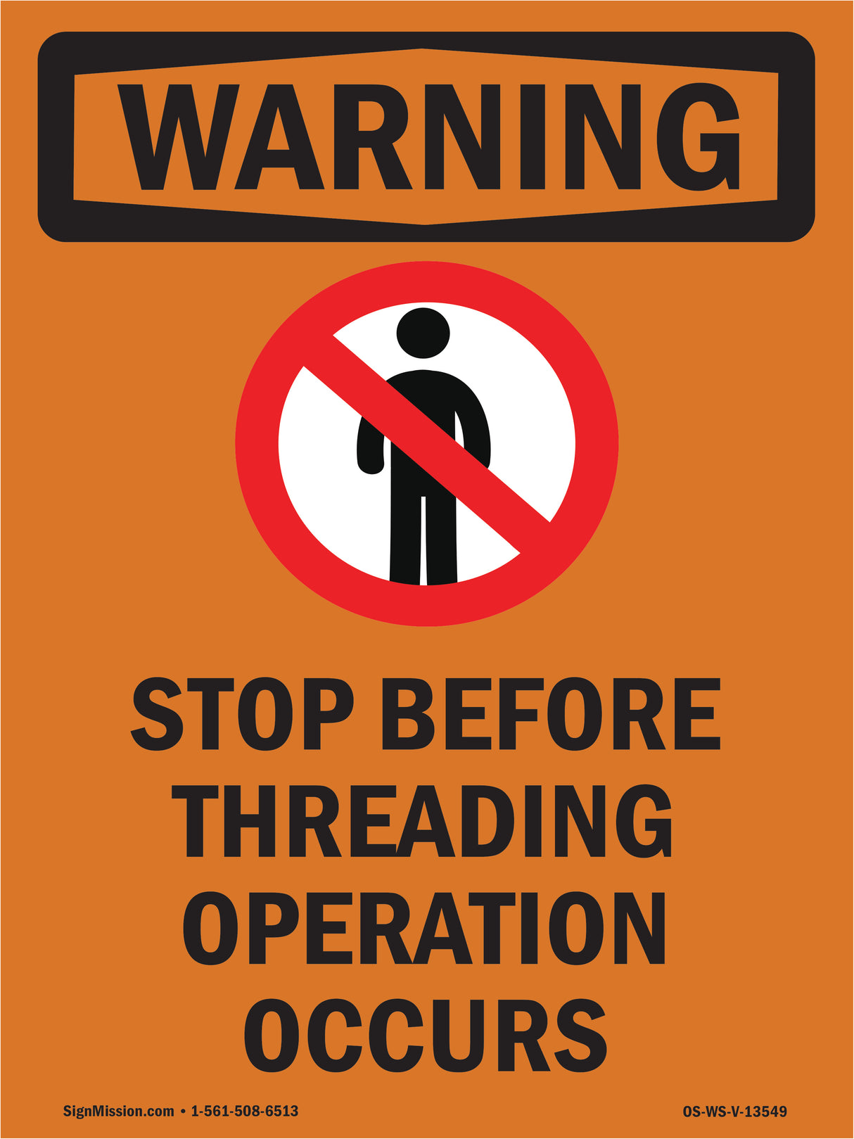 Stop Before Threading Operation Occurs With Symbol