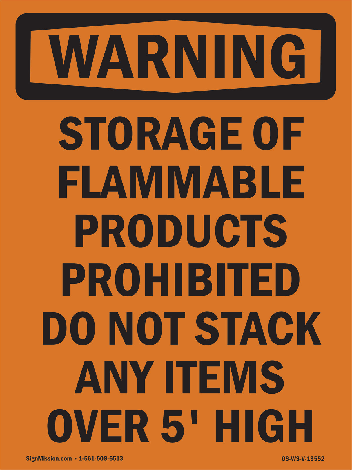 Storage Of Flammable Products