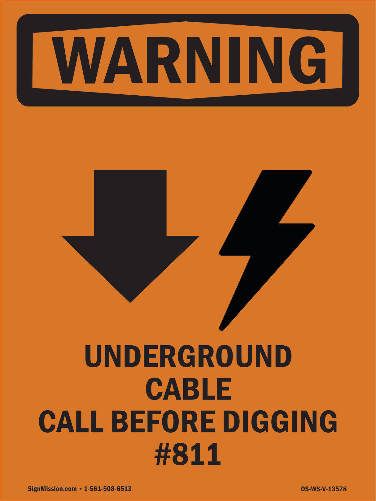 Underground Cable Call #811 Bilingual