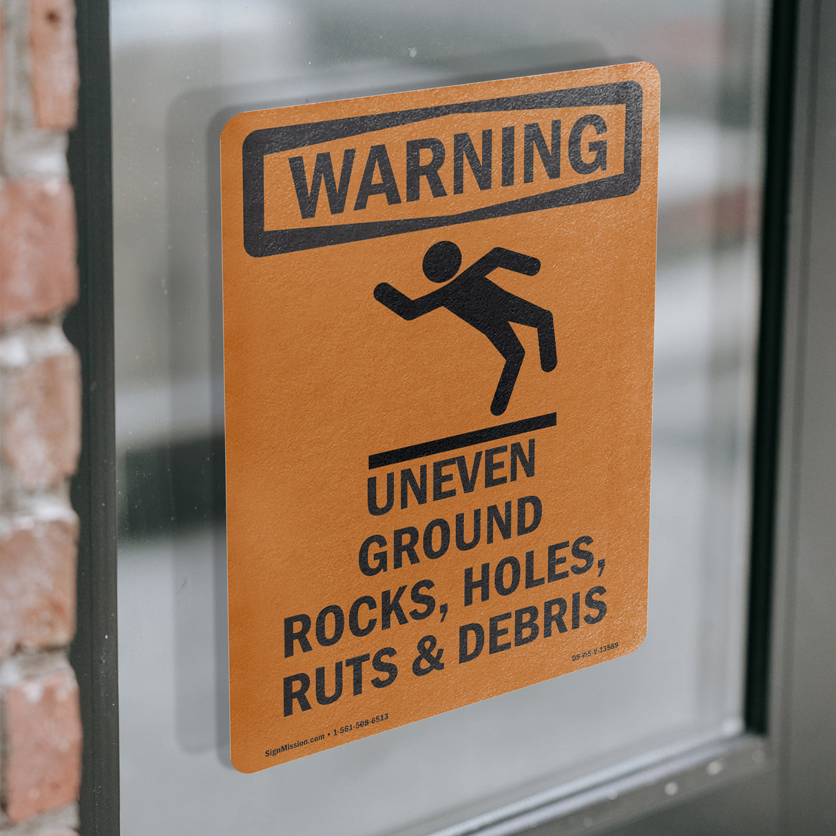 Uneven Ground Rocks, Holes, With Symbol