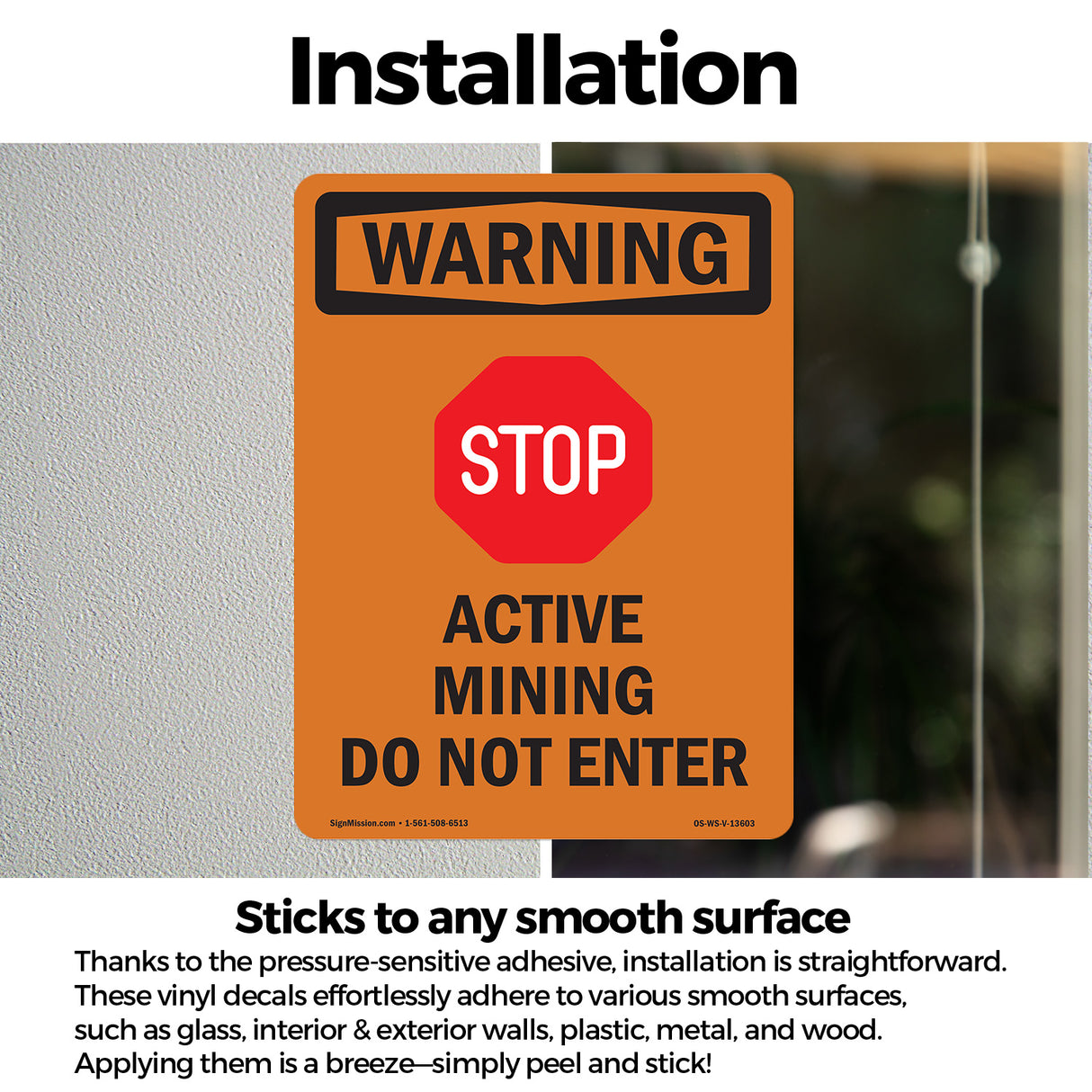 Active Mining Do Not Enter With Symbol