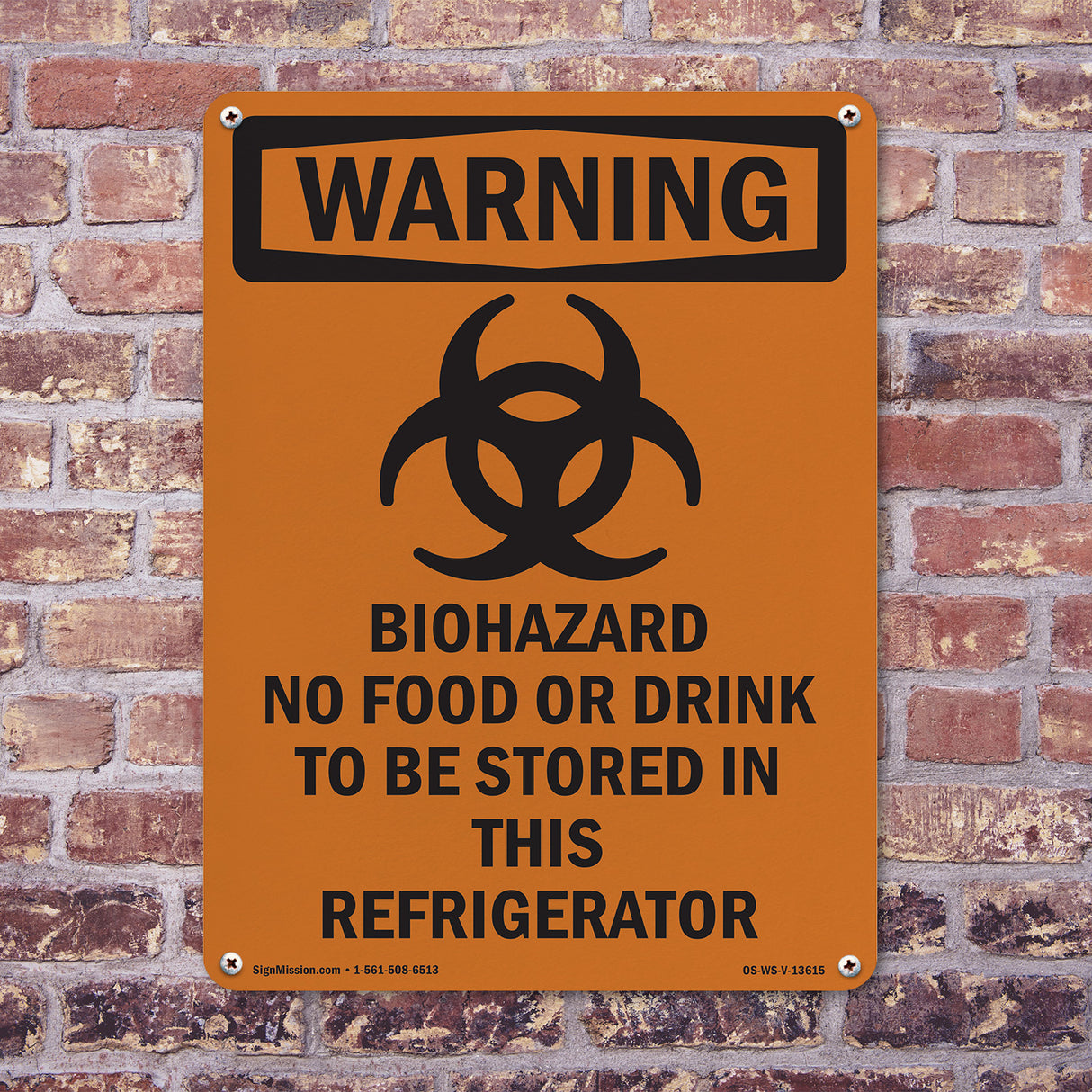 Biohazard No Food Or With Symbol