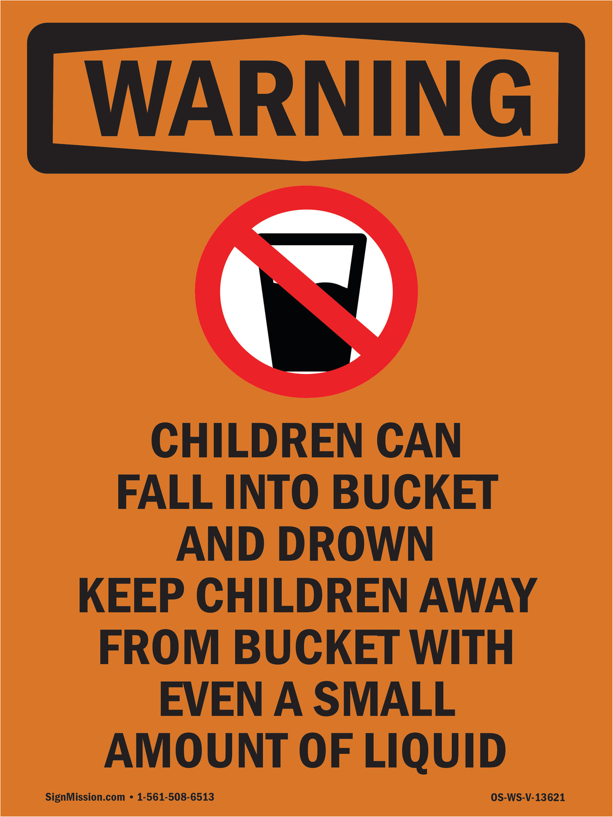 Children Can Fall Into With Symbol