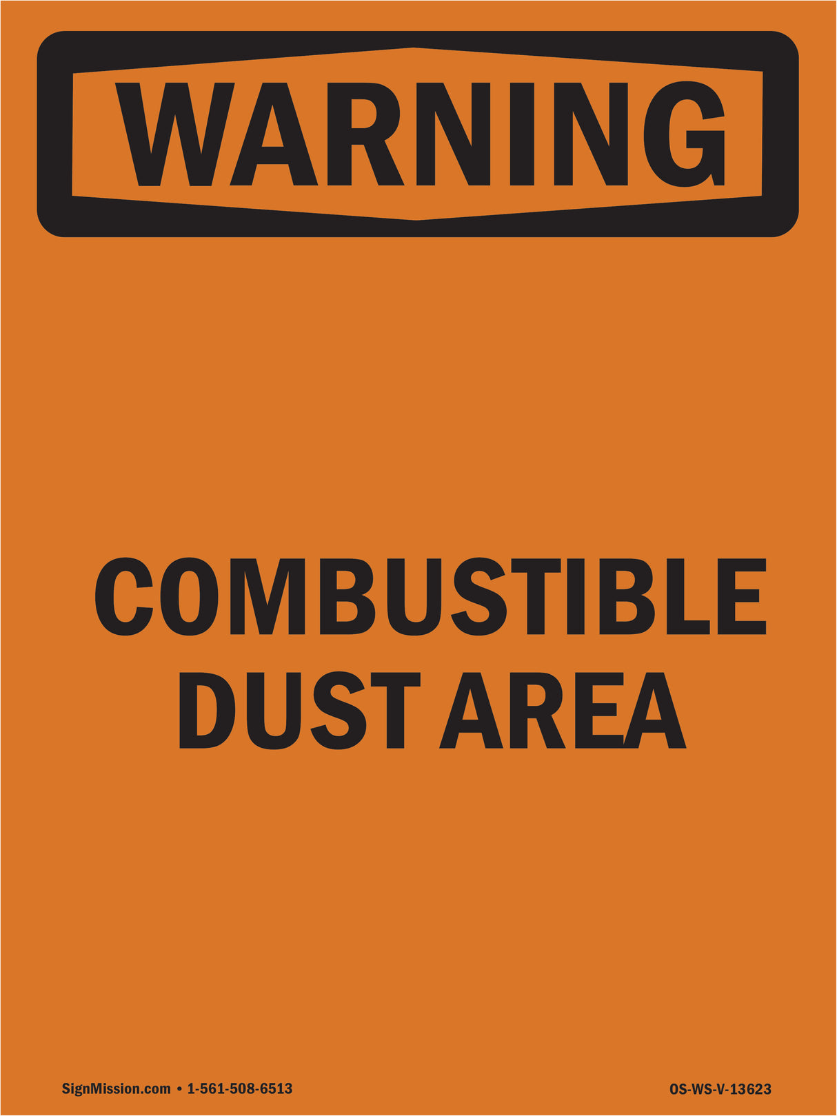 Combustible Dust Area