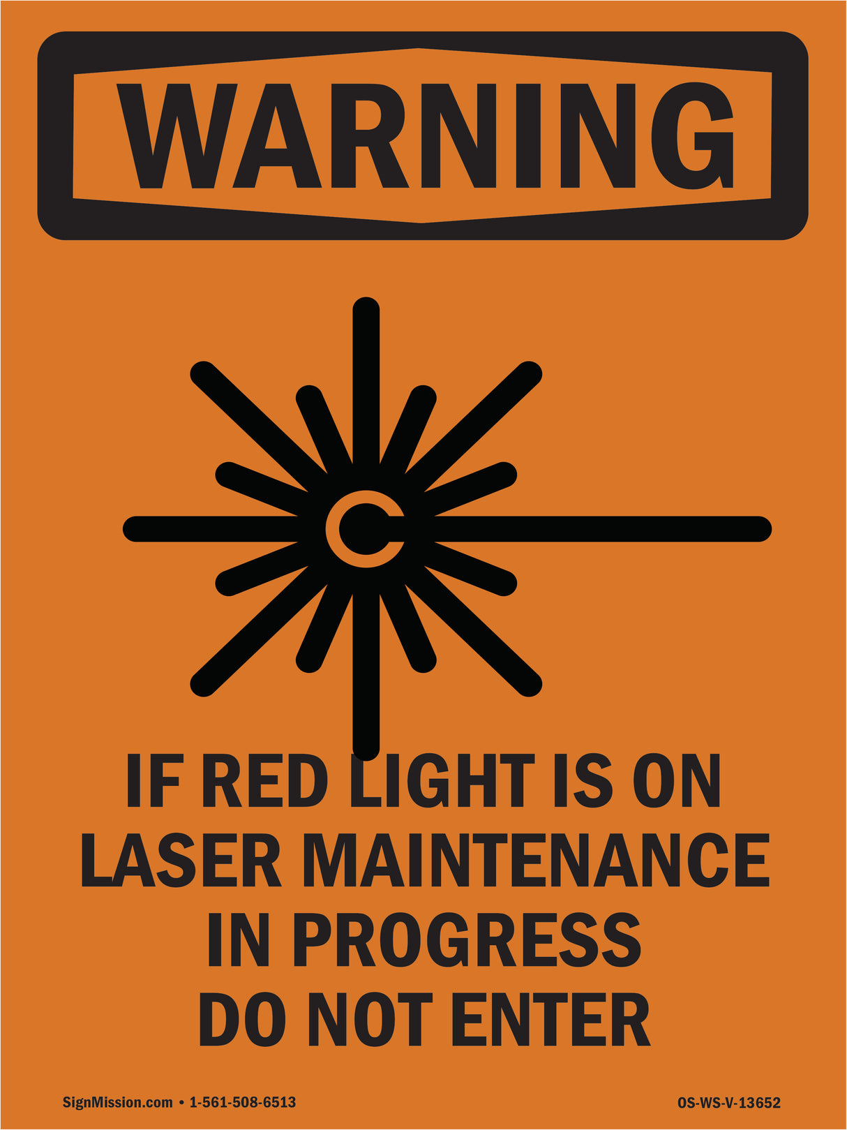 If Red Light Is On Laser With Symbol