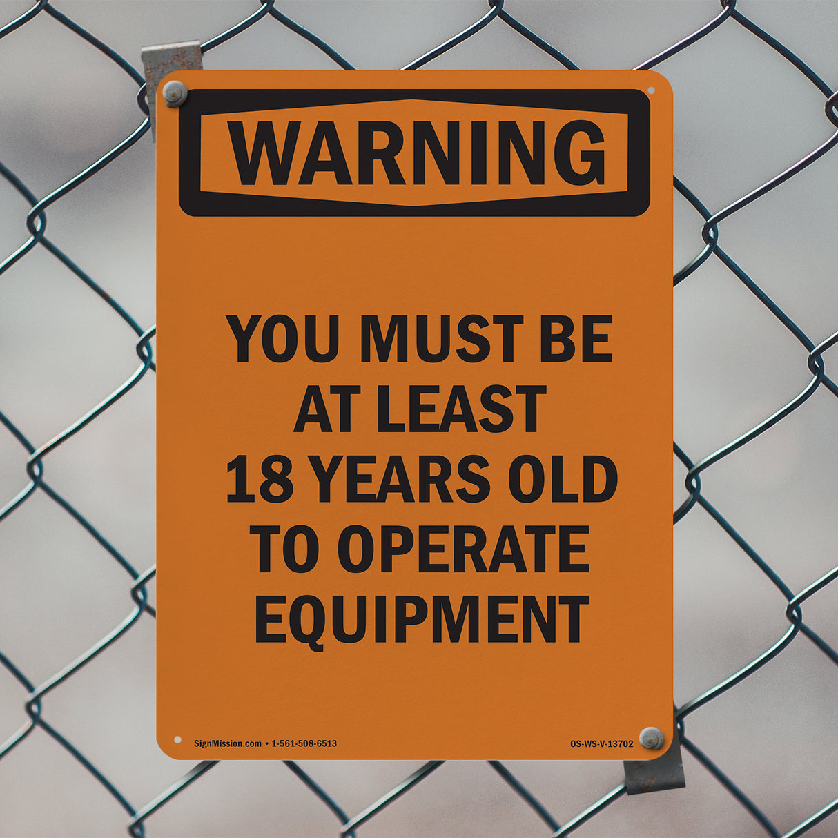 Must Be At Least 18 Years To Operate