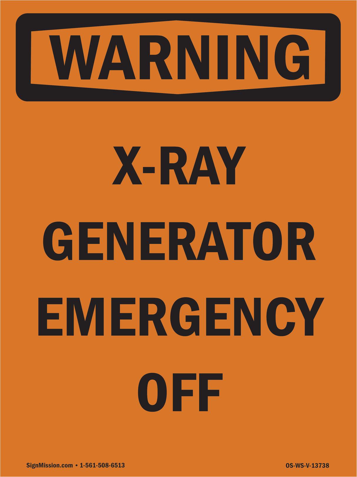 X-Ray Generator Emergency Off