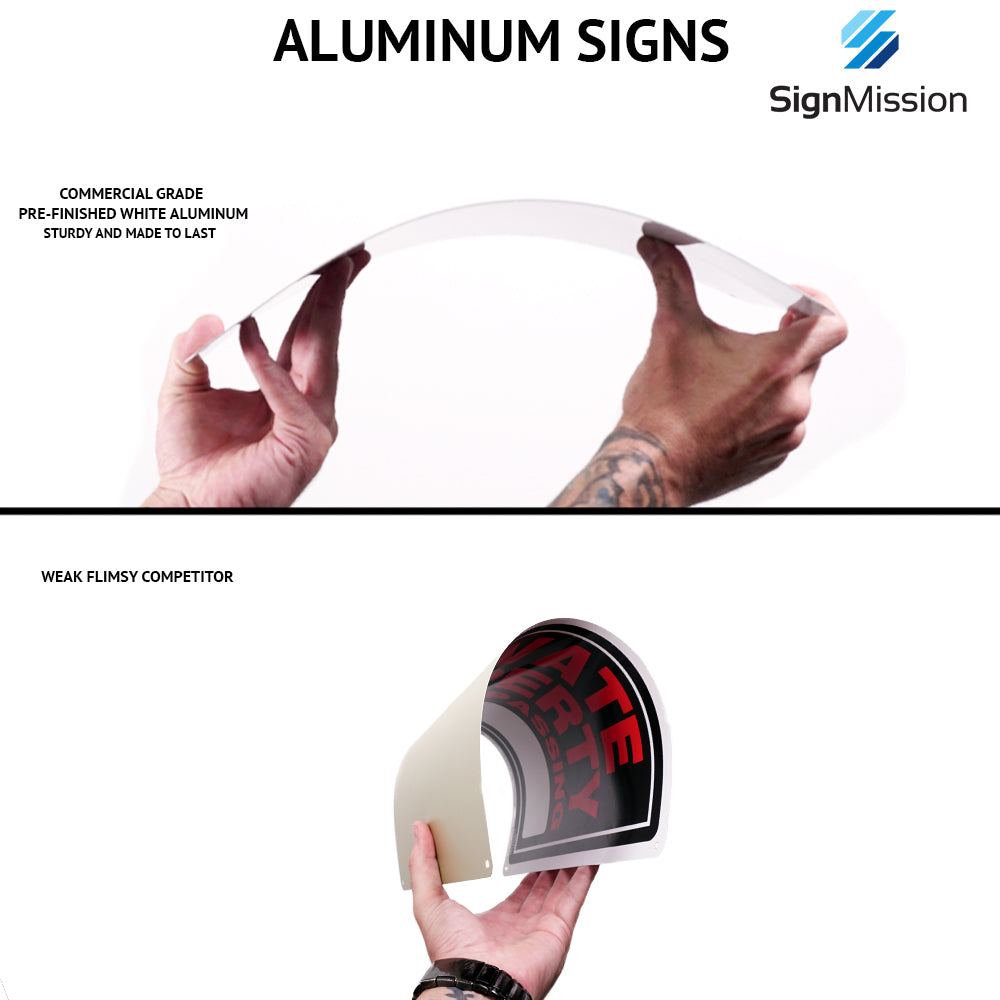 Notice Sign - Engine Must Be Off Loading & Unloading