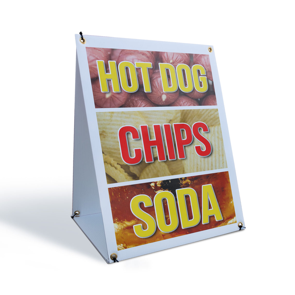 Hot Dogs Chips and Soda