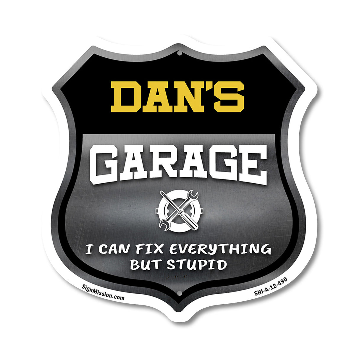 Dan's Garage I Can Fix Everything But Stupid