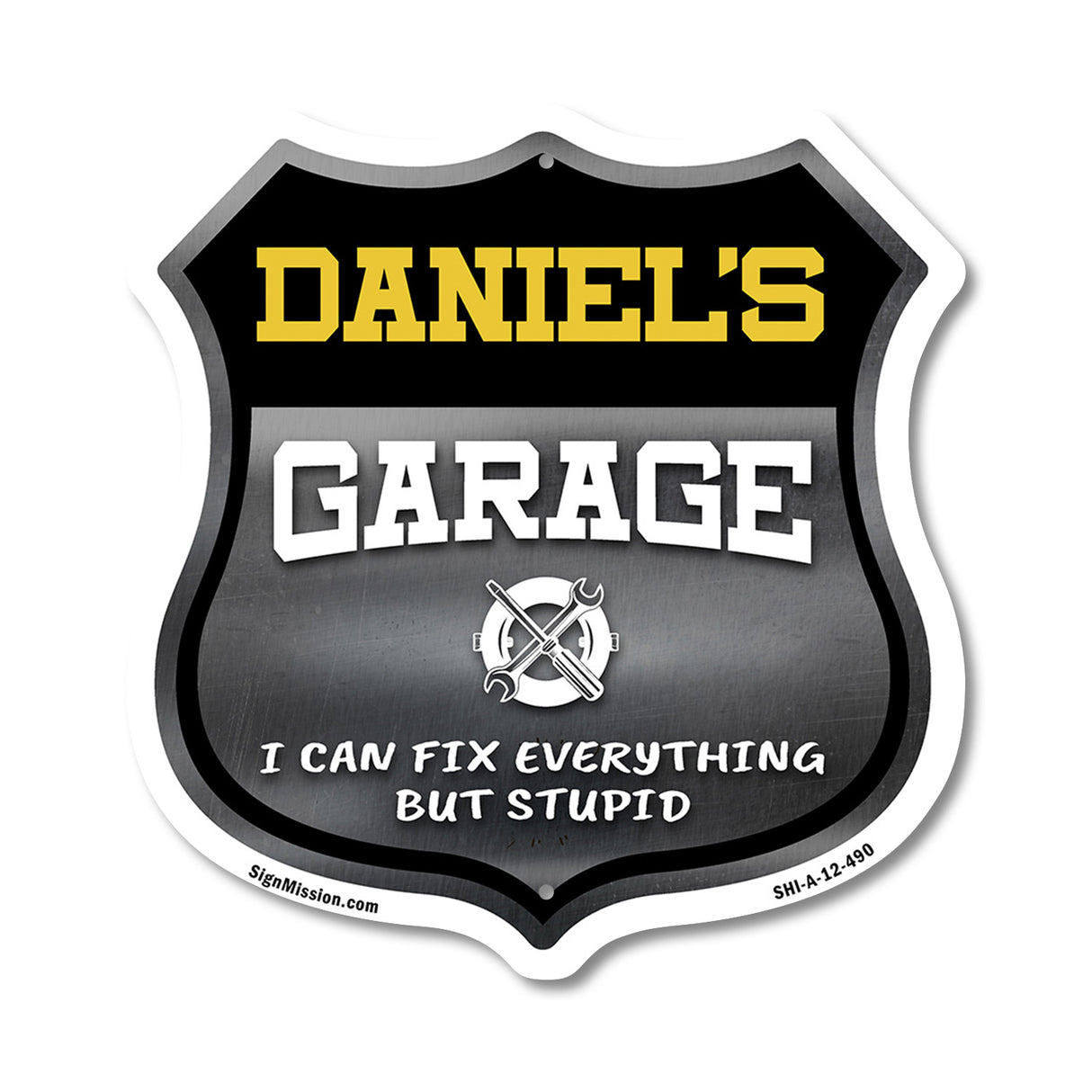 Daniel's Garage I Can Fix Everything But Stupid