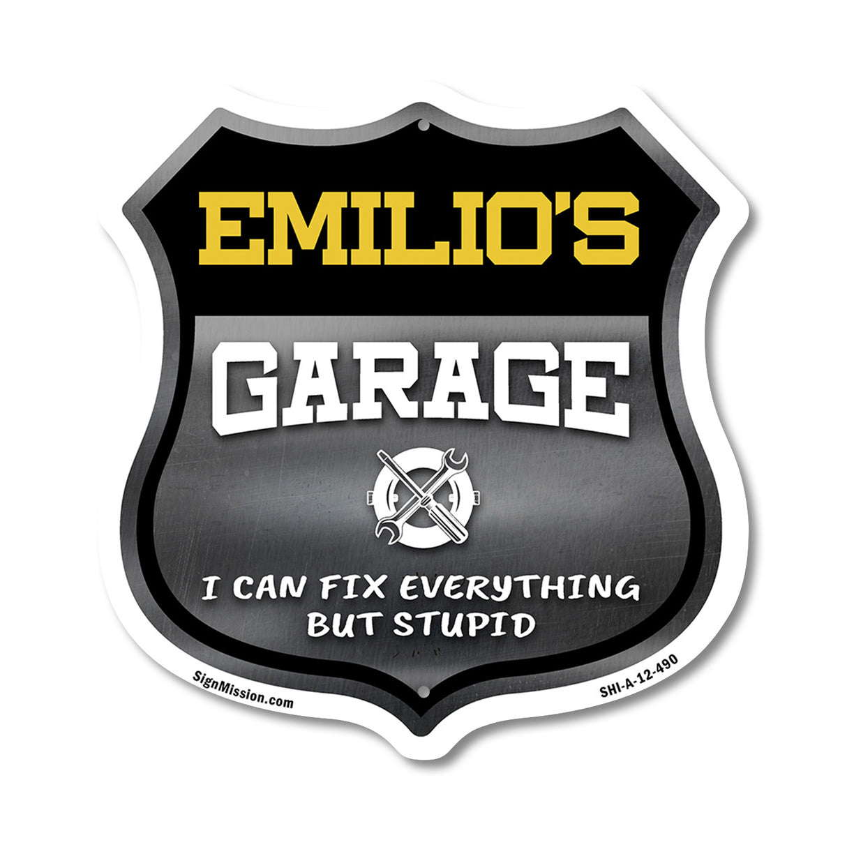 Emilio's Garage I Can Fix Everything But Stupid