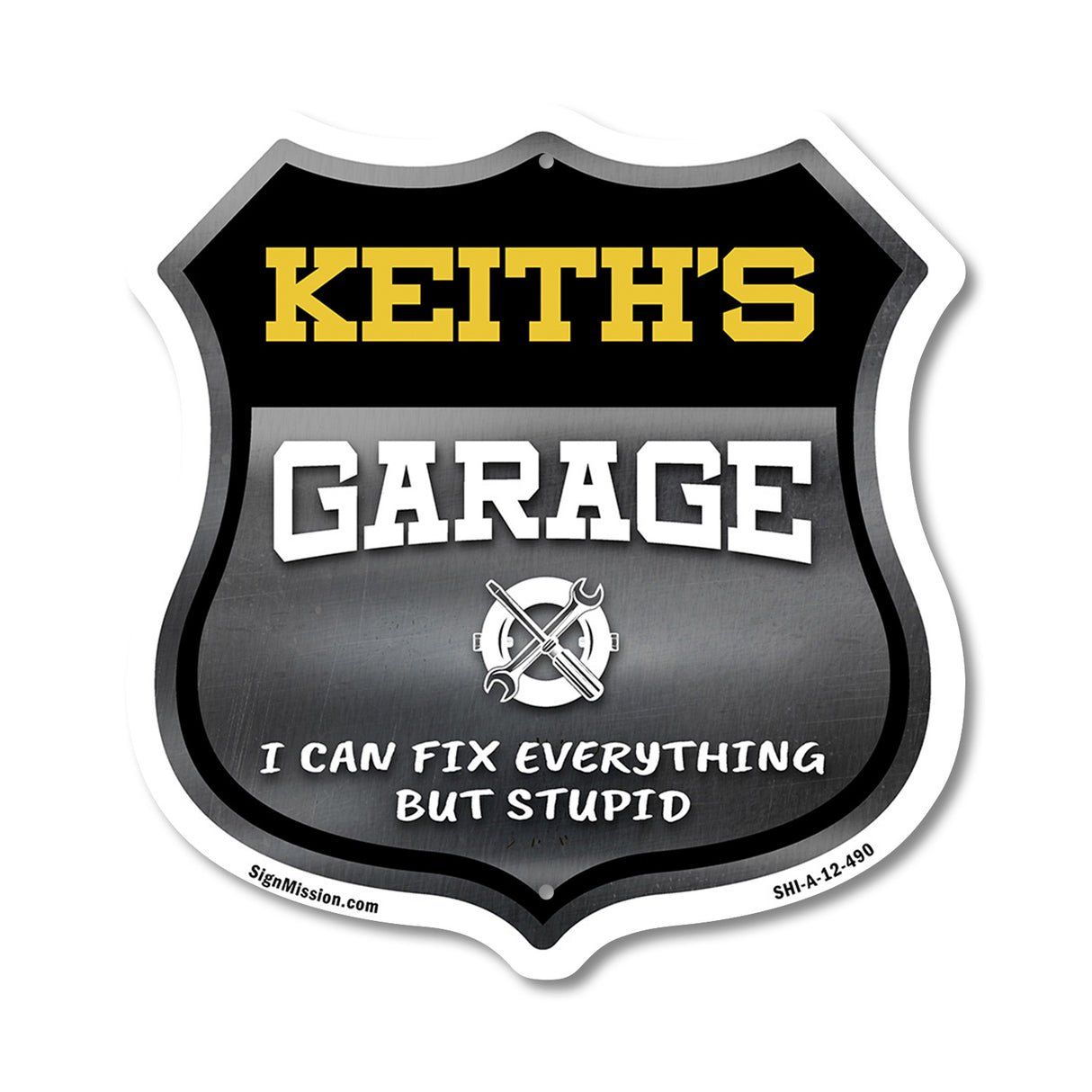Keith's Garage I Can Fix Everything But Stupid