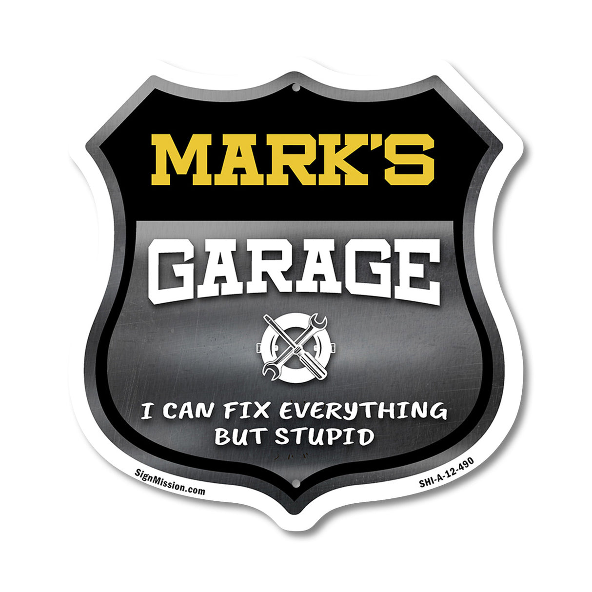 Mark's Garage I Can Fix Everything But Stupid