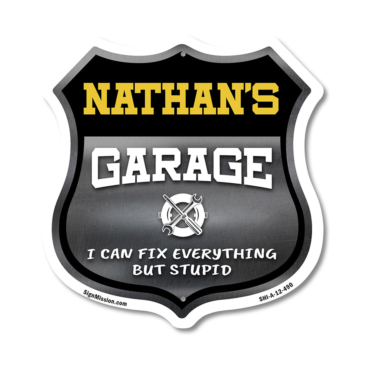 Nathan's Garage I Can Fix Everything But Stupid