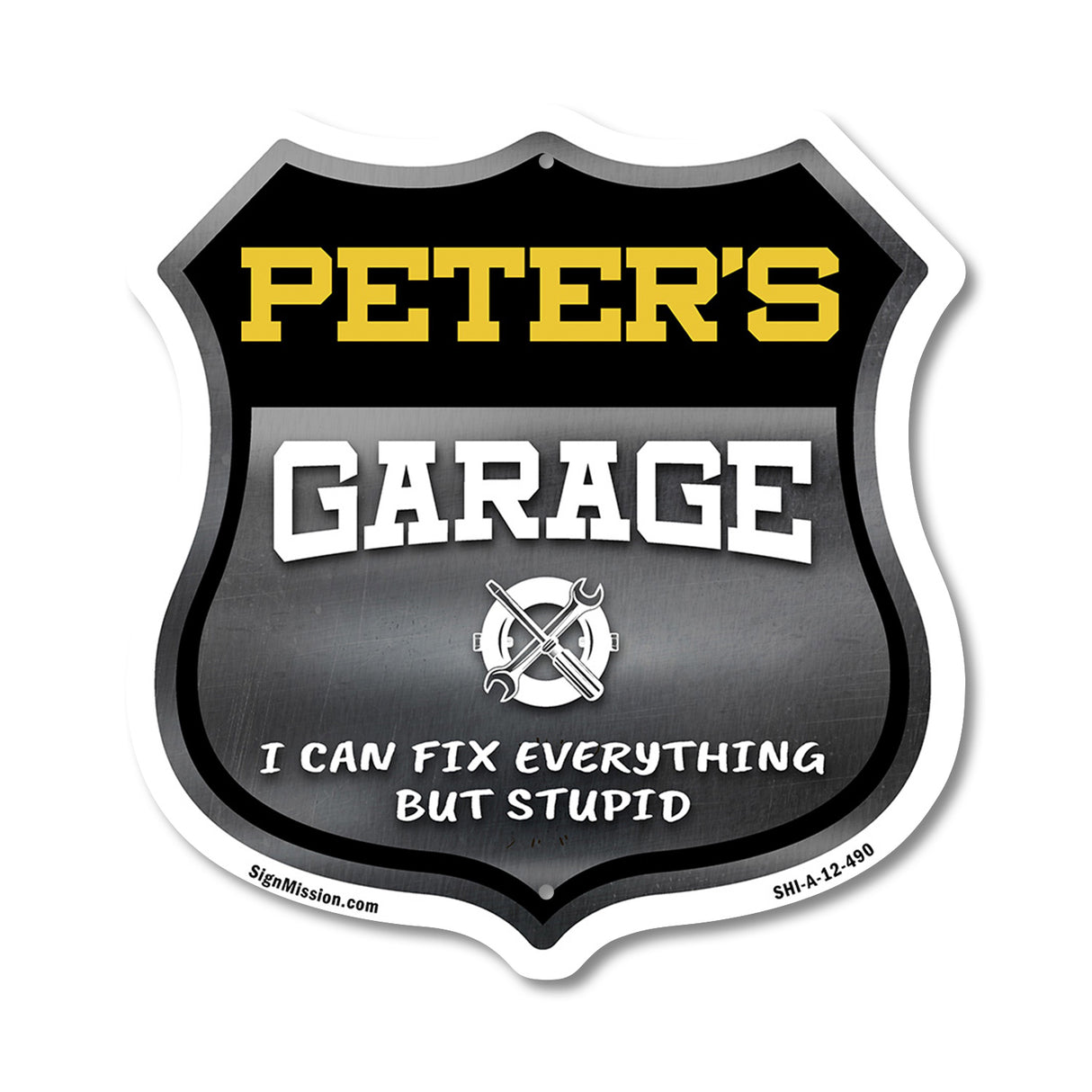 Peter's Garage I Can Fix Everything But Stupid
