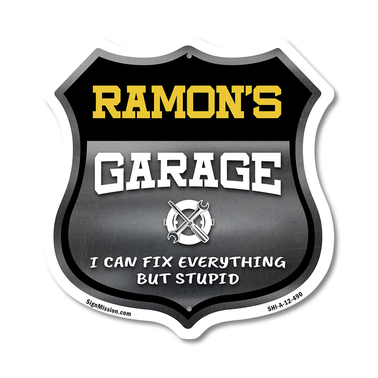 Ramon's Garage I Can Fix Everything But Stupid
