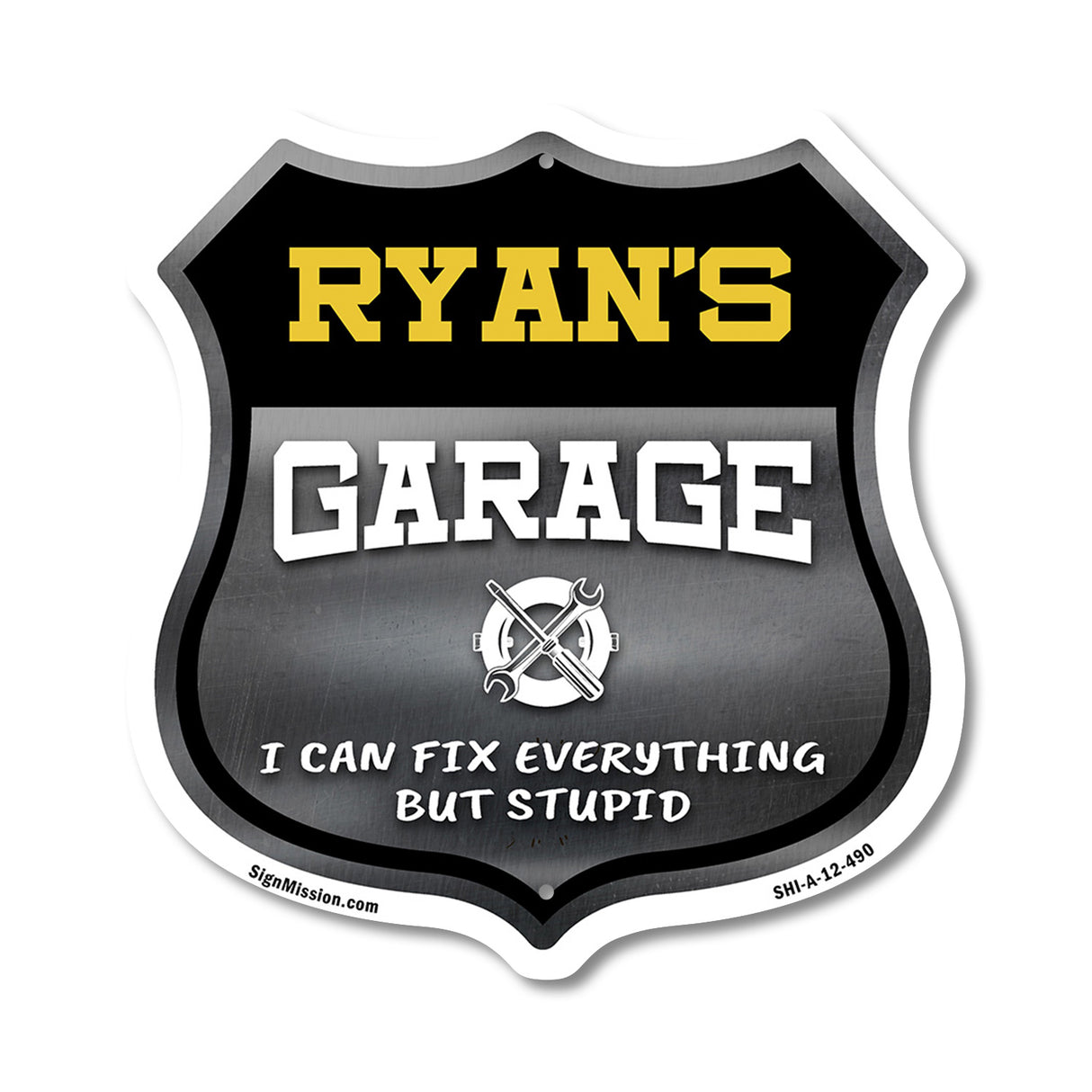 Ryan's Garage I Can Fix Everything But Stupid