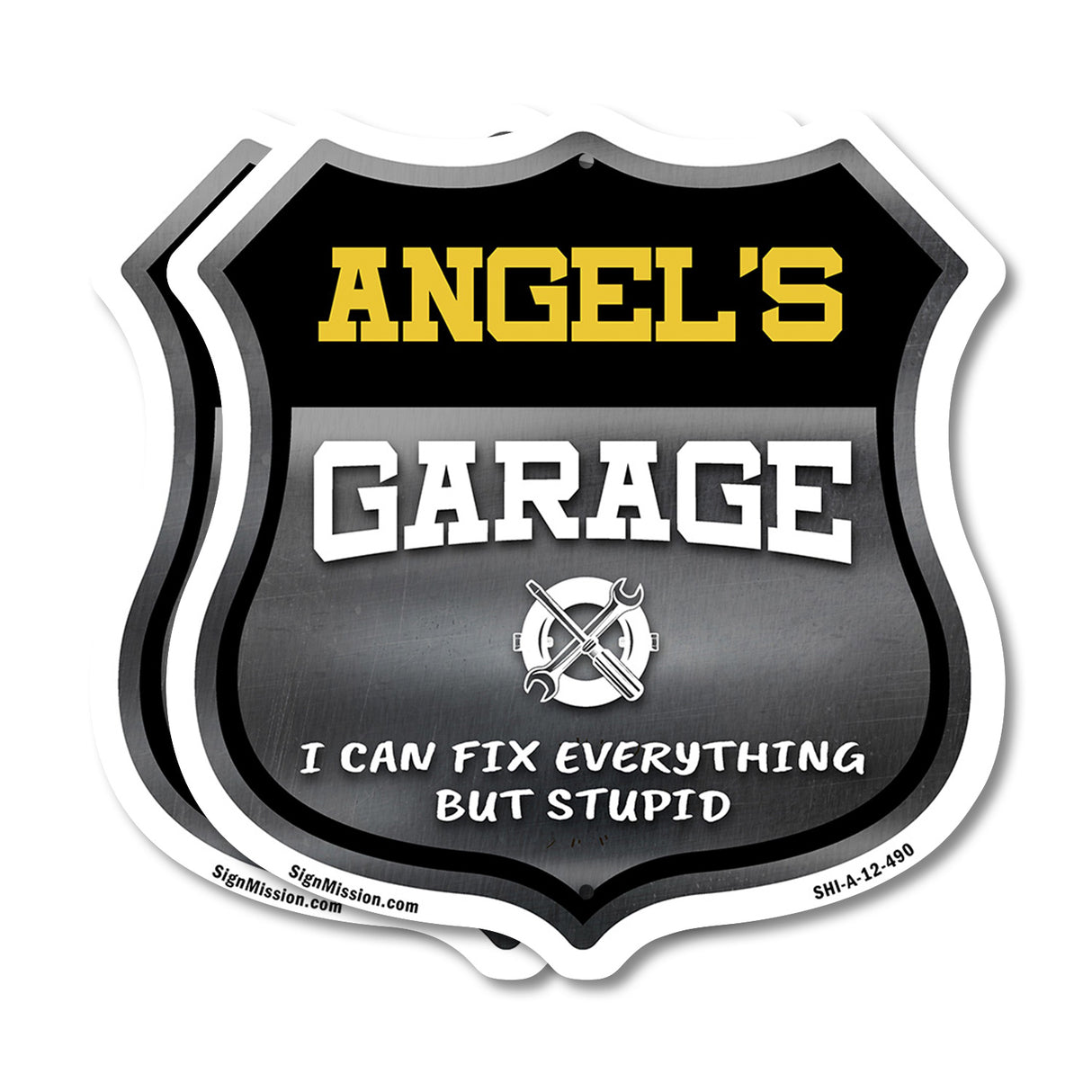 Angel's Garage I Can Fix Everything But Stupid