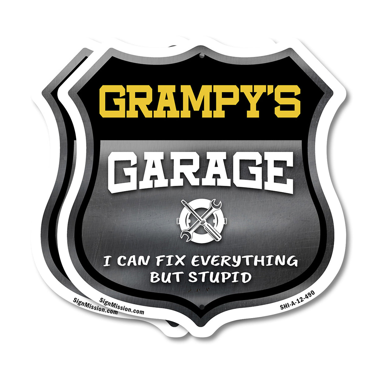 Grampy's Garage I Can Fix Everything But Stupid