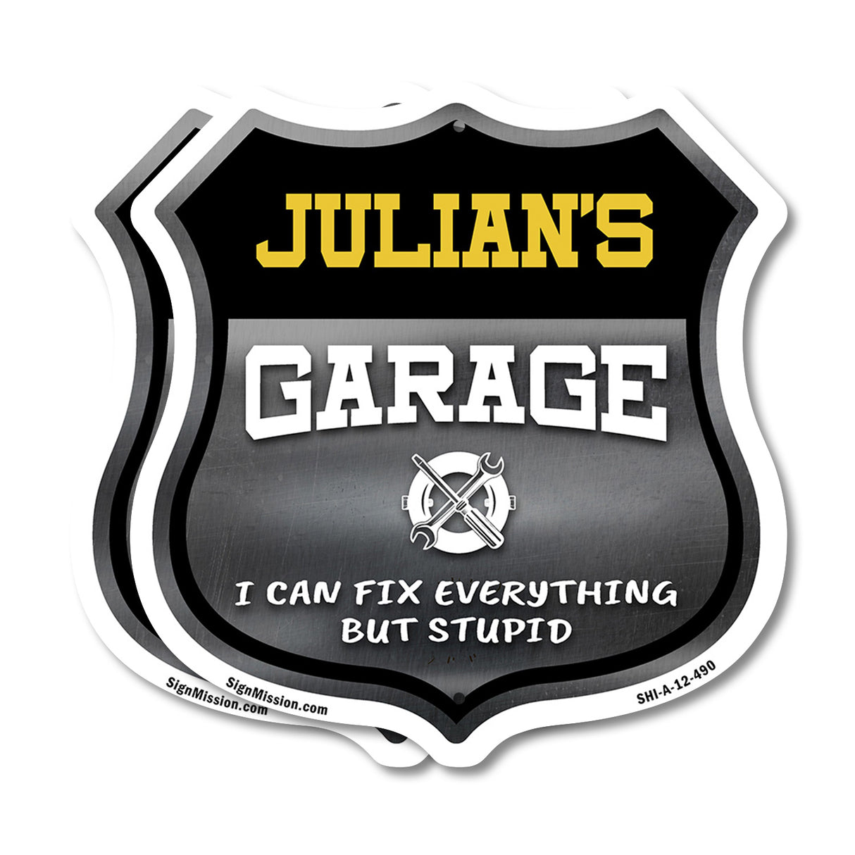 Julian's Garage I Can Fix Everything But Stupid
