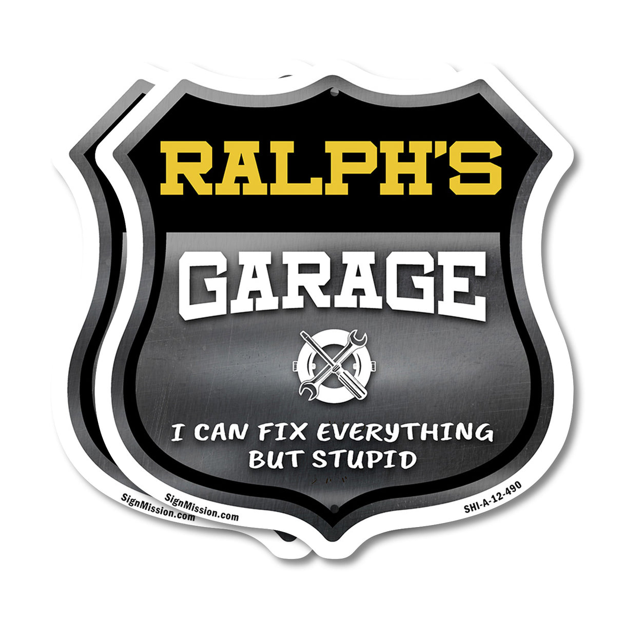 Ralph's Garage I Can Fix Everything But Stupid