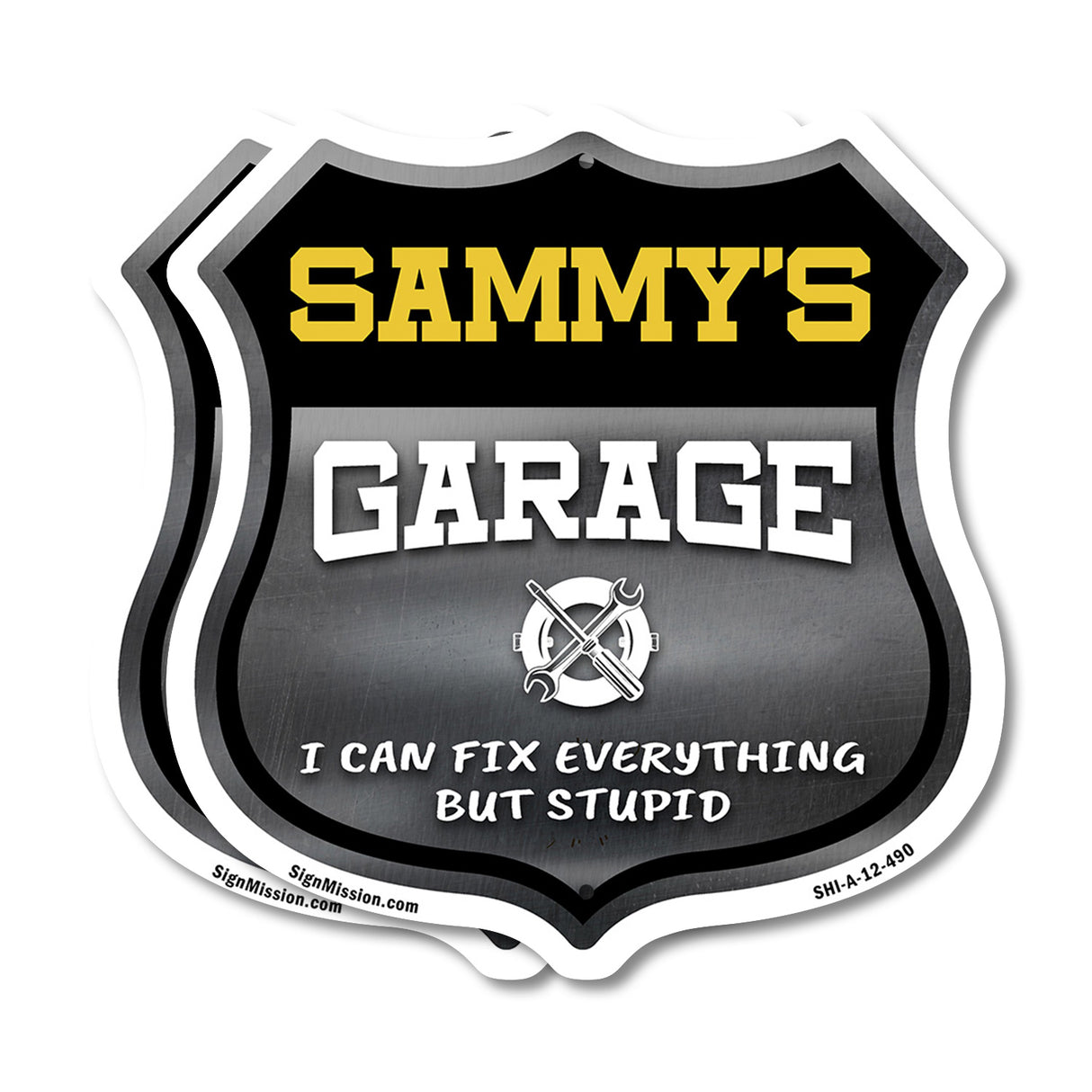 Sammy's Garage I Can Fix Everything But Stupid