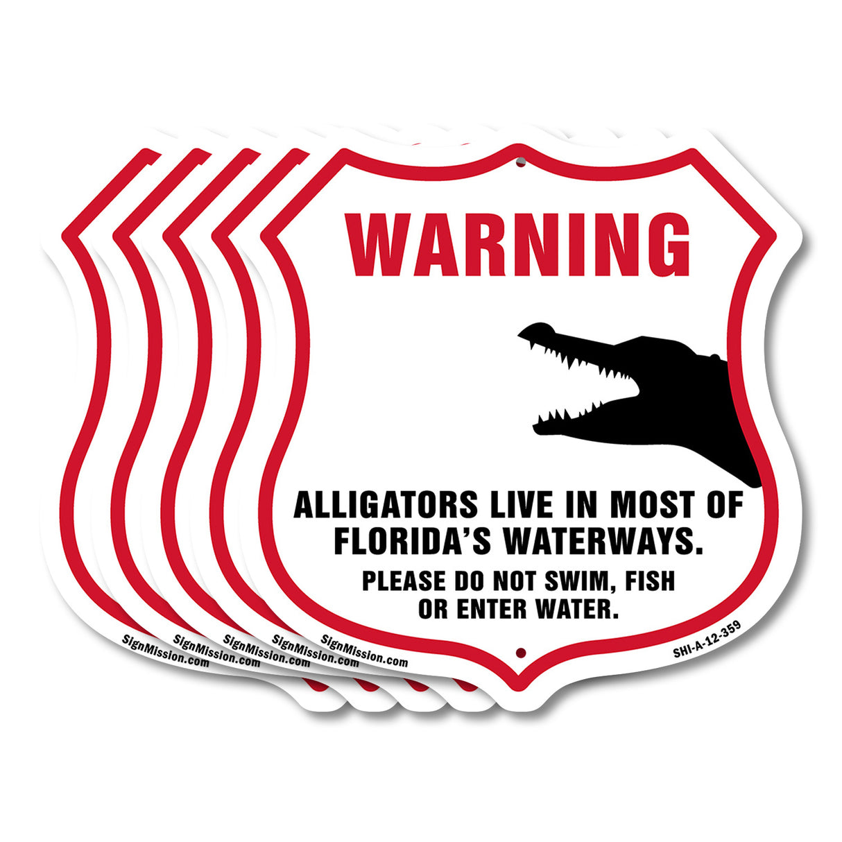 Alligator Warning Warning Alligators Live In Most Of Florida's Waterways. Please Do Not Swim Fish Or Enter Water