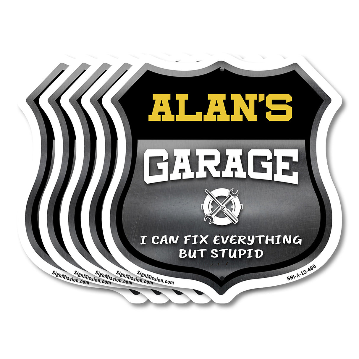 Alan's Garage I Can Fix Everything But Stupid