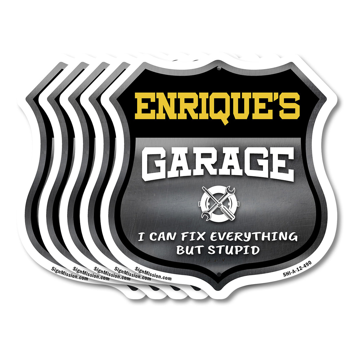 Enrique's Garage I Can Fix Everything But Stupid