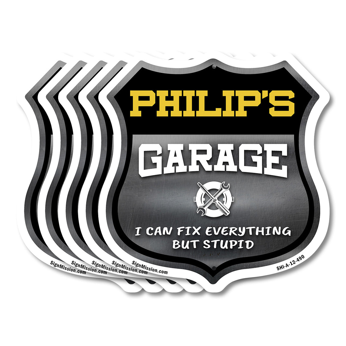 Philip's Garage I Can Fix Everything But Stupid