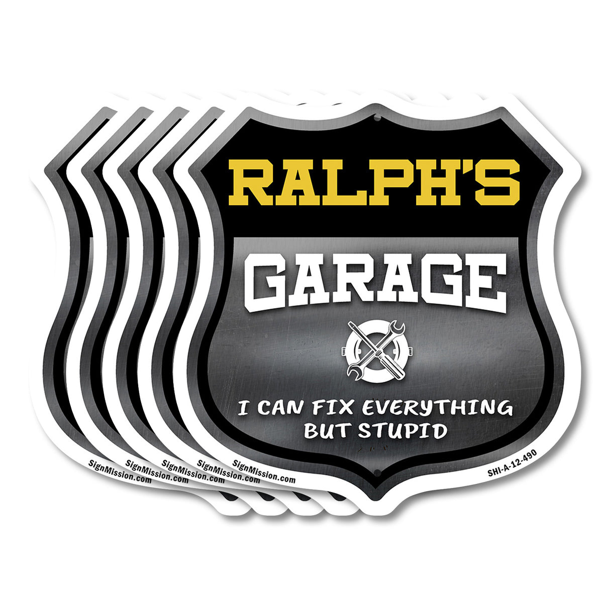 Ralph's Garage I Can Fix Everything But Stupid