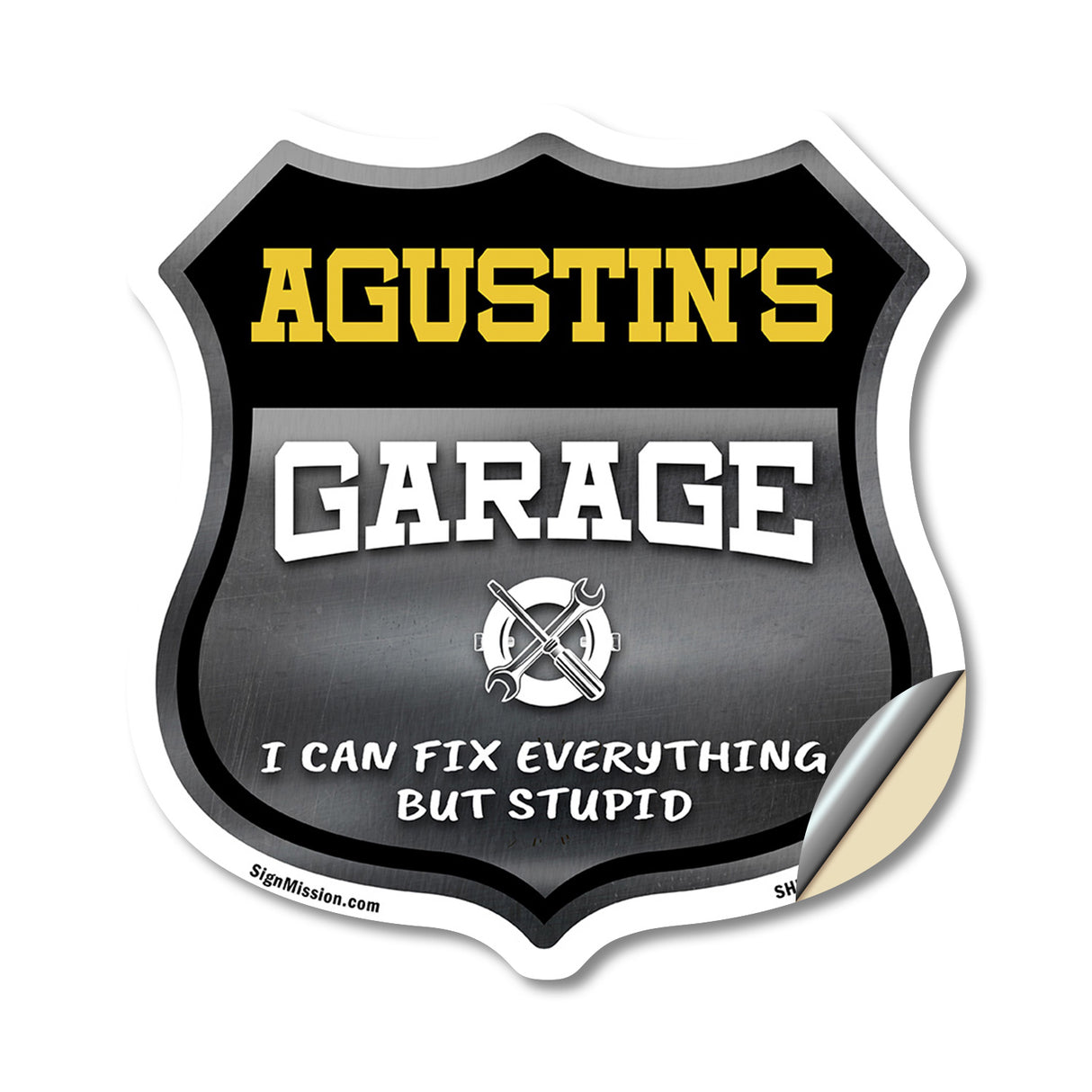 Agustin's Garage I Can Fix Everything But Stupid