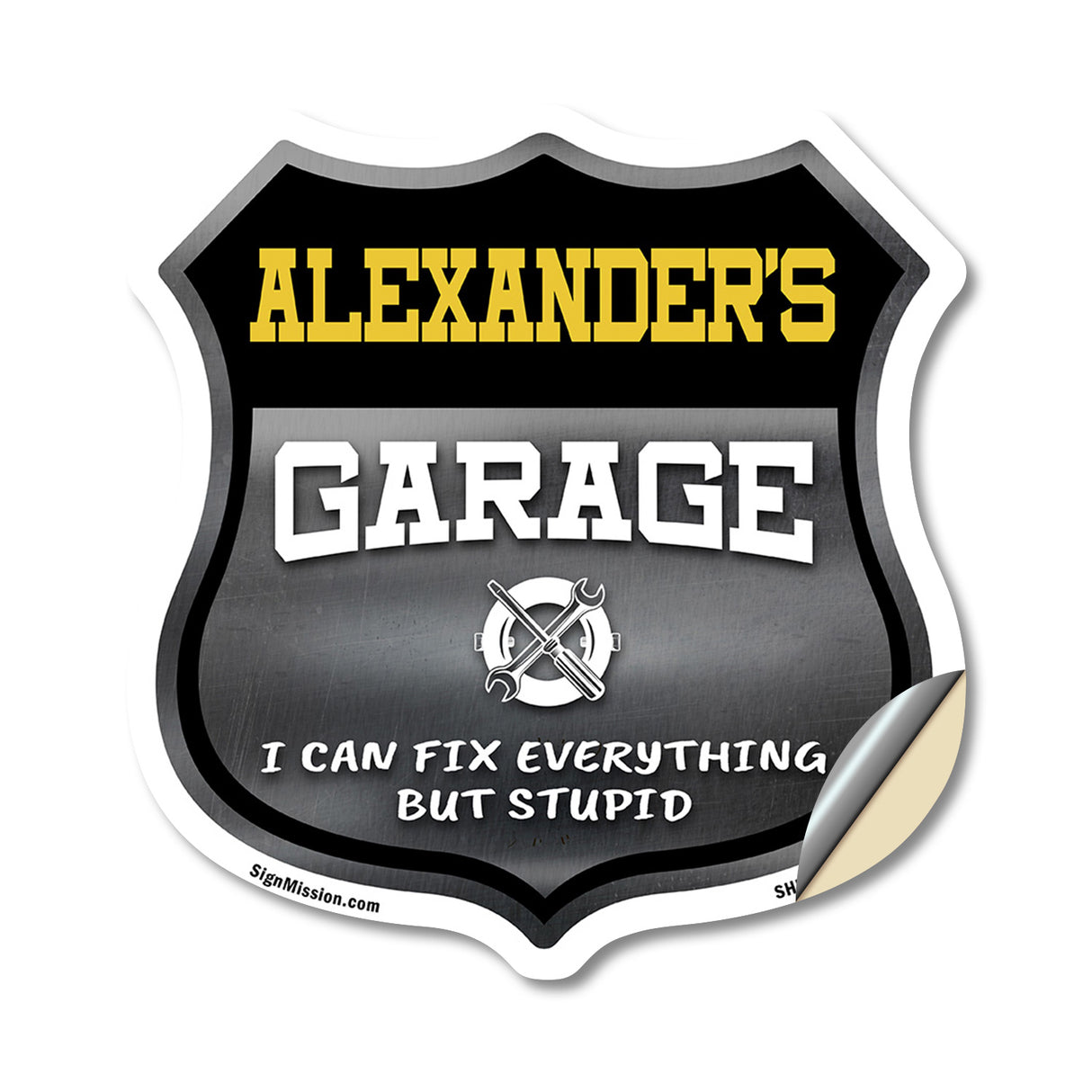 Alexander's Garage I Can Fix Everything But Stupid