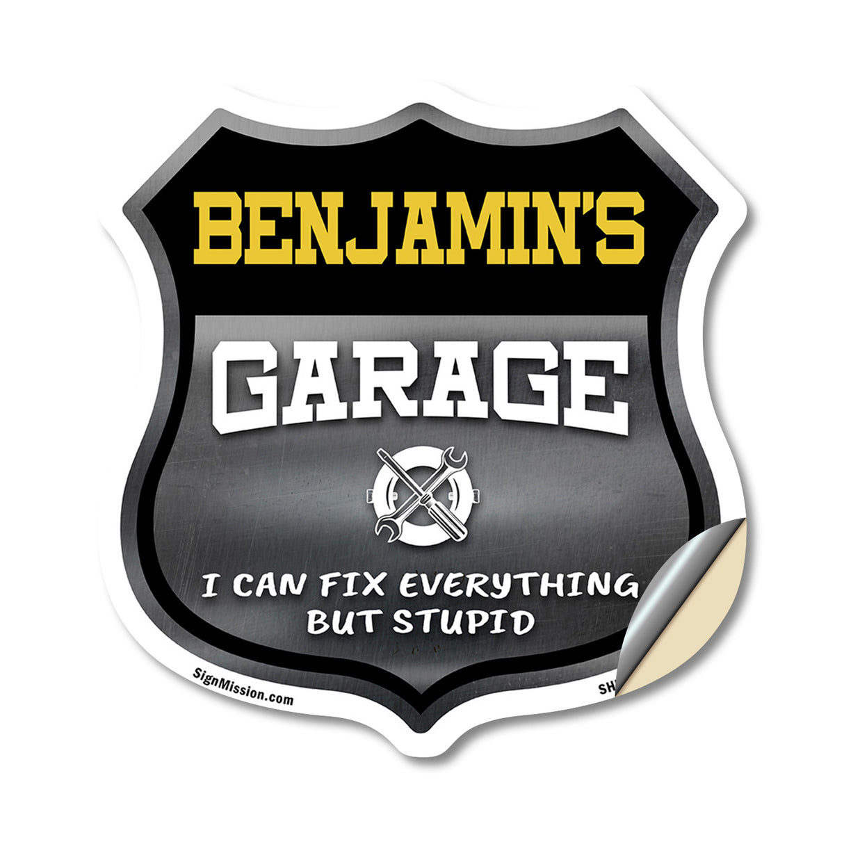 Benjamin's Garage I Can Fix Everything But Stupid