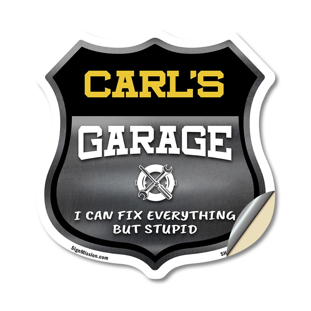 Carl's Garage I Can Fix Everything But Stupid