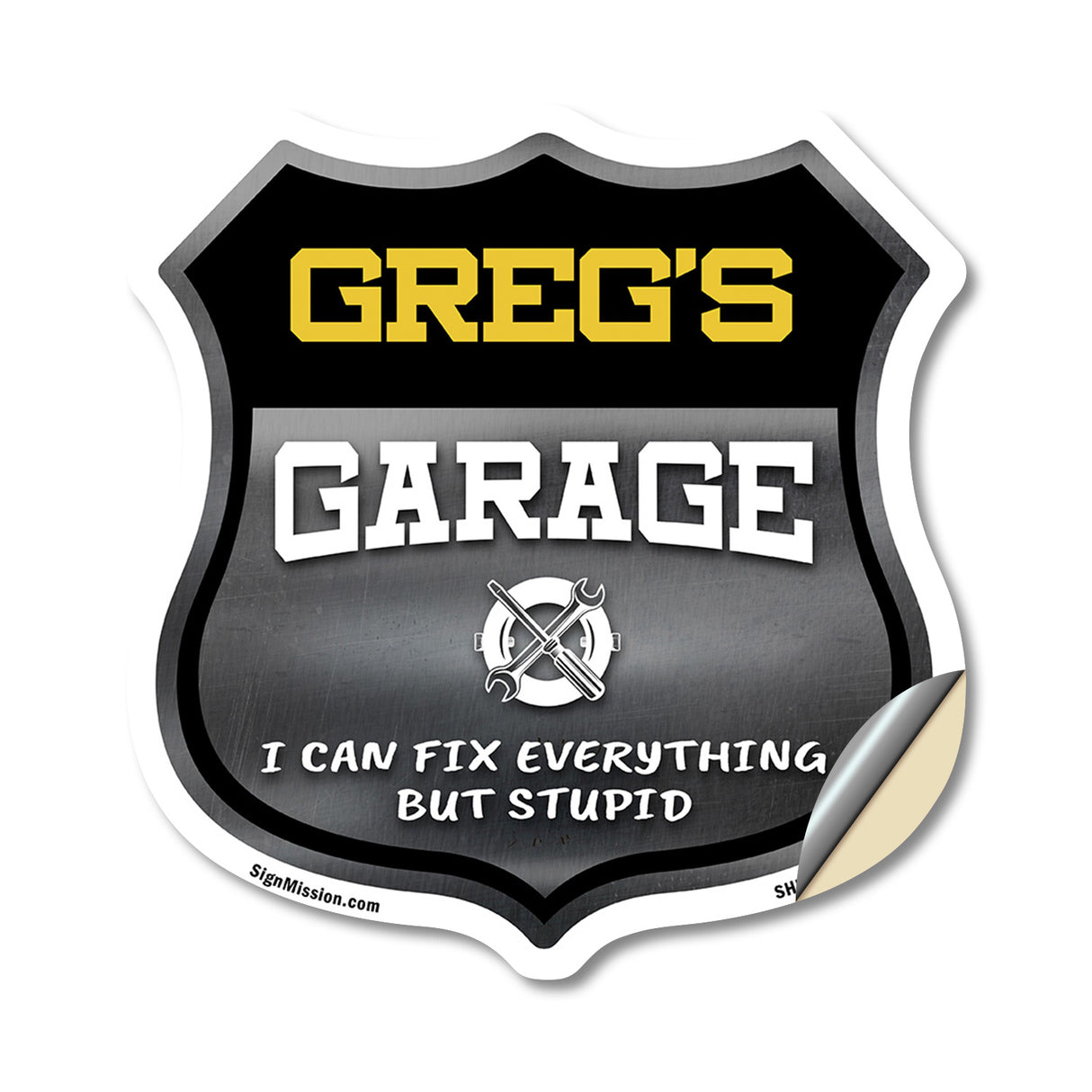 Greg's Garage I Can Fix Everything But Stupid