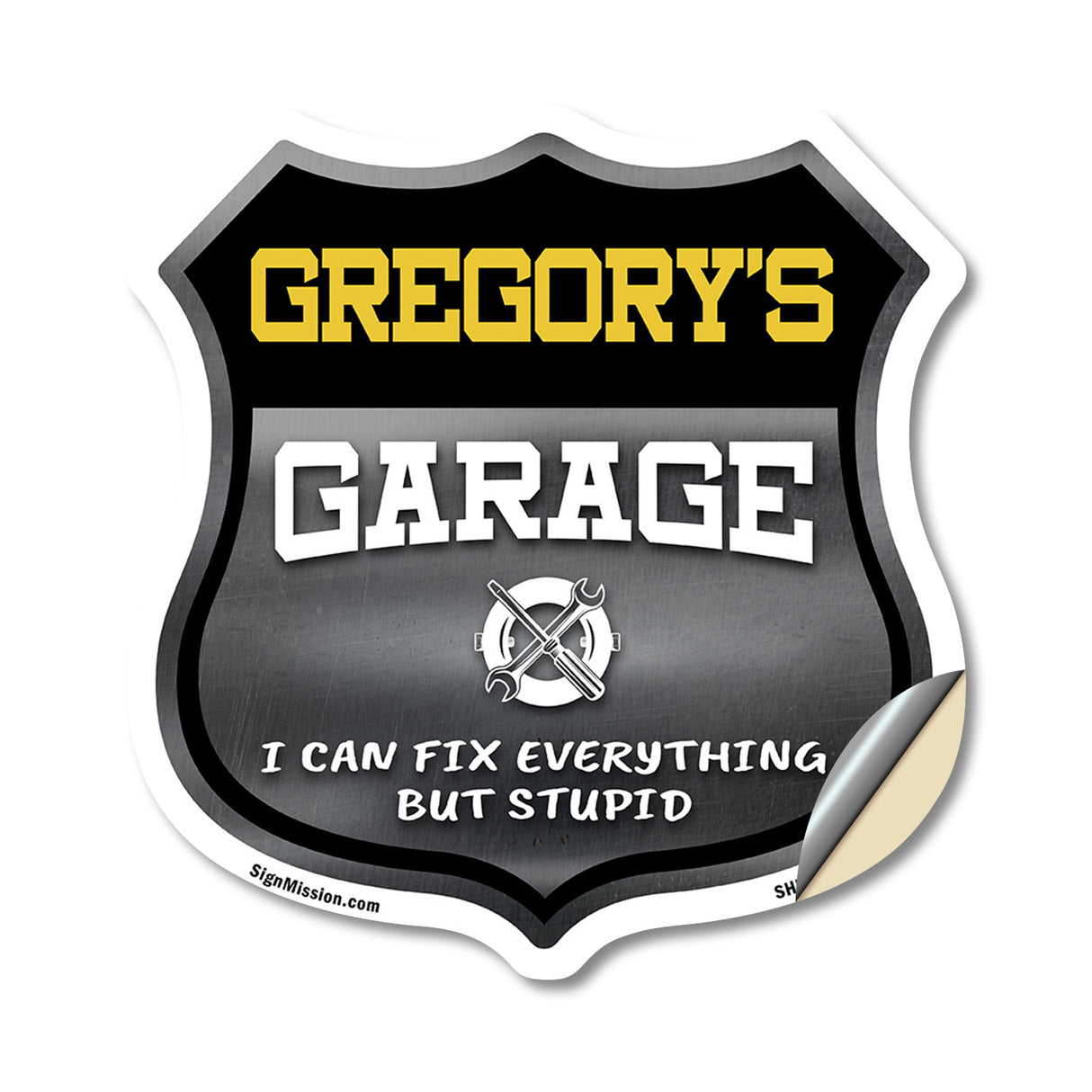 Gregory's Garage I Can Fix Everything But Stupid