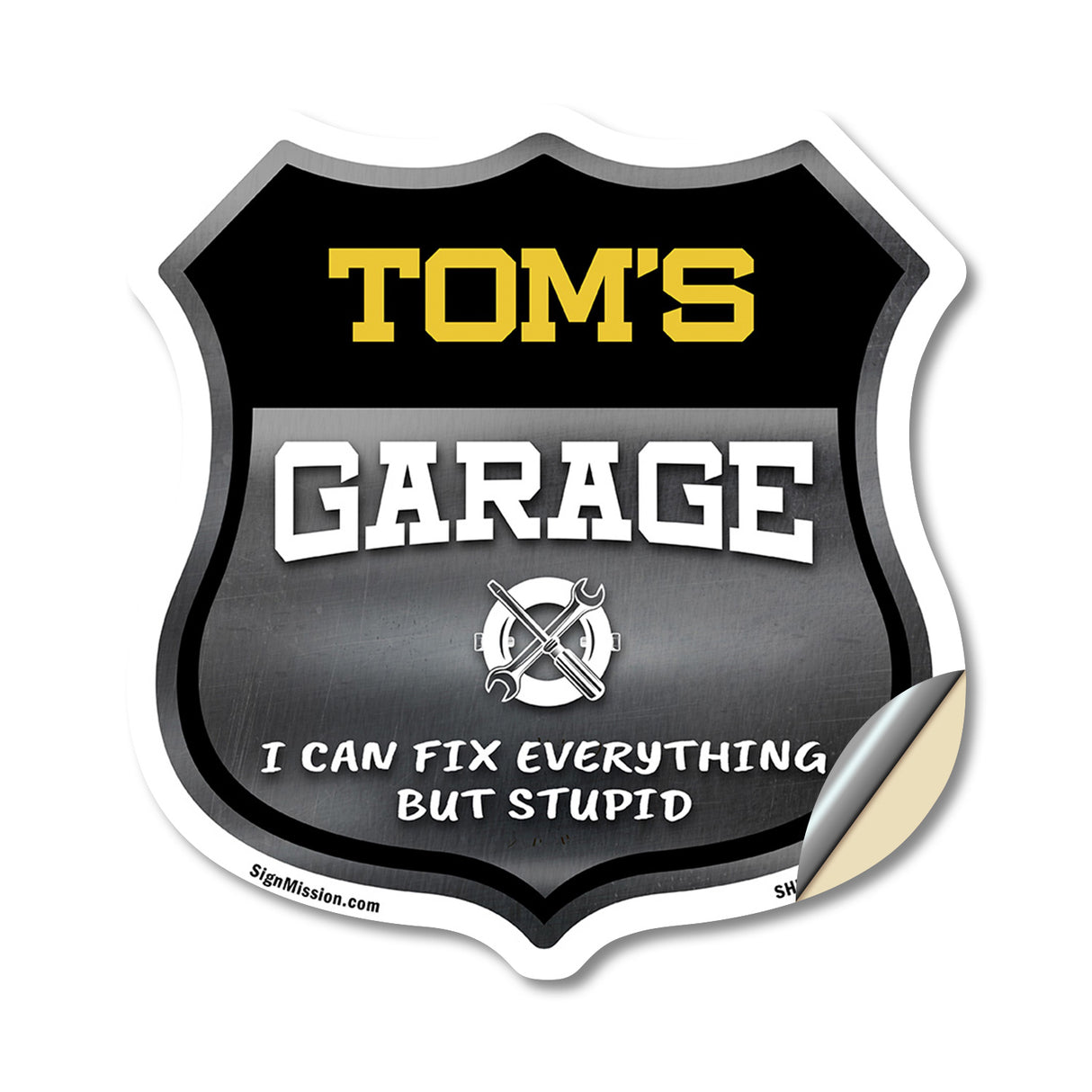 Tom's Garage I Can Fix Everything But Stupid