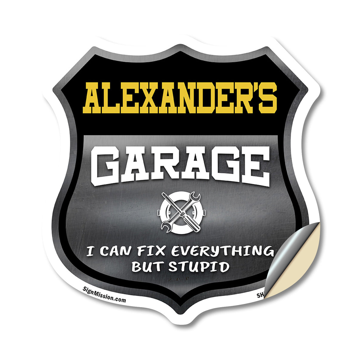Alexander's Garage I Can Fix Everything But Stupid