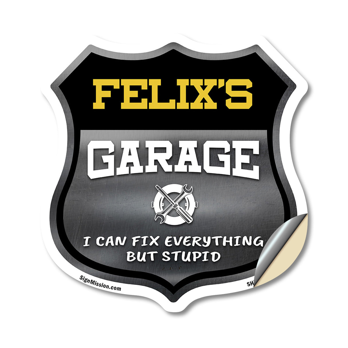 Felix's Garage I Can Fix Everything But Stupid