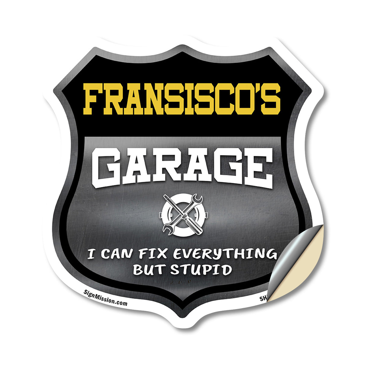 Fransisco's Garage I Can Fix Everything But Stupid