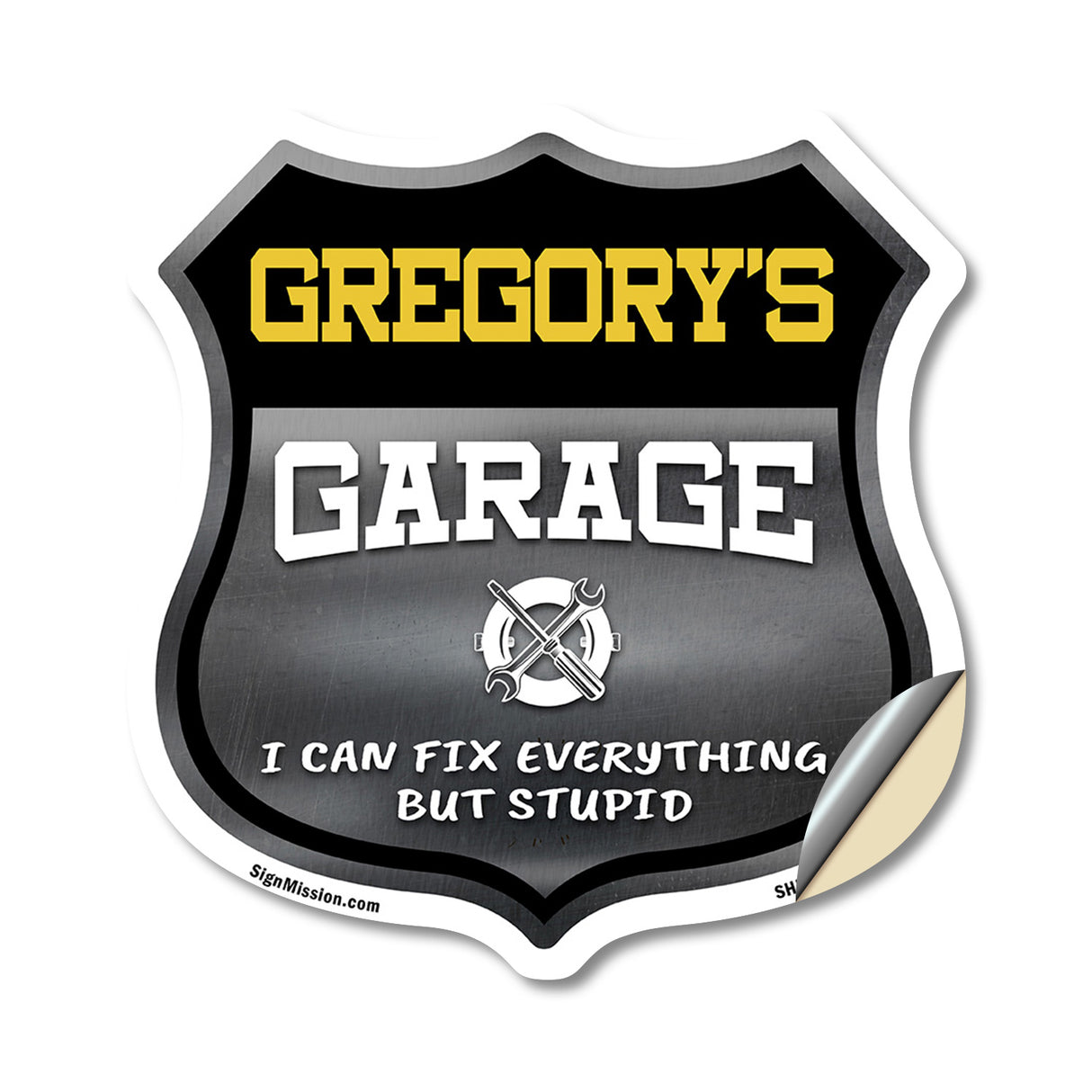 Gregory's Garage I Can Fix Everything But Stupid