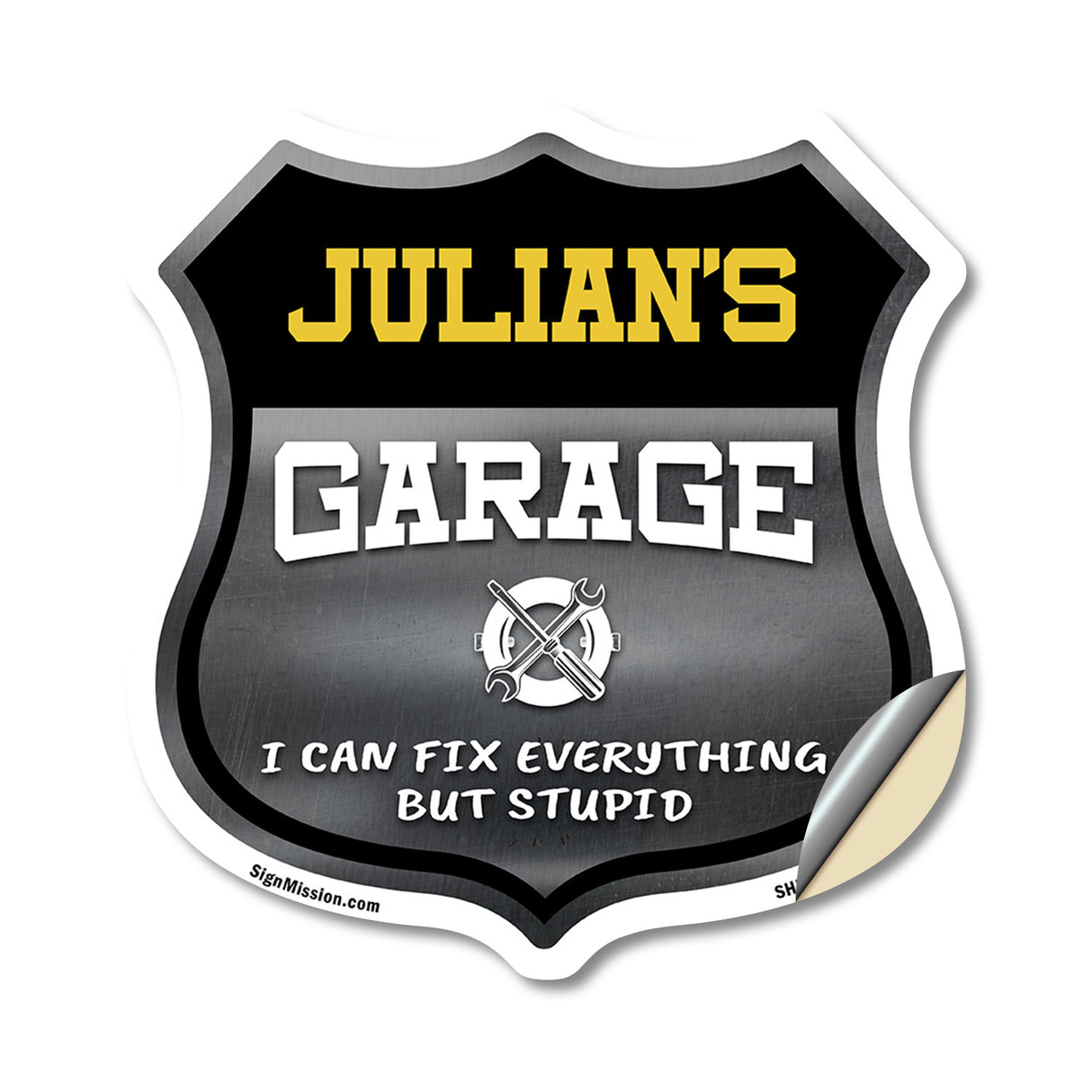 Julian's Garage I Can Fix Everything But Stupid