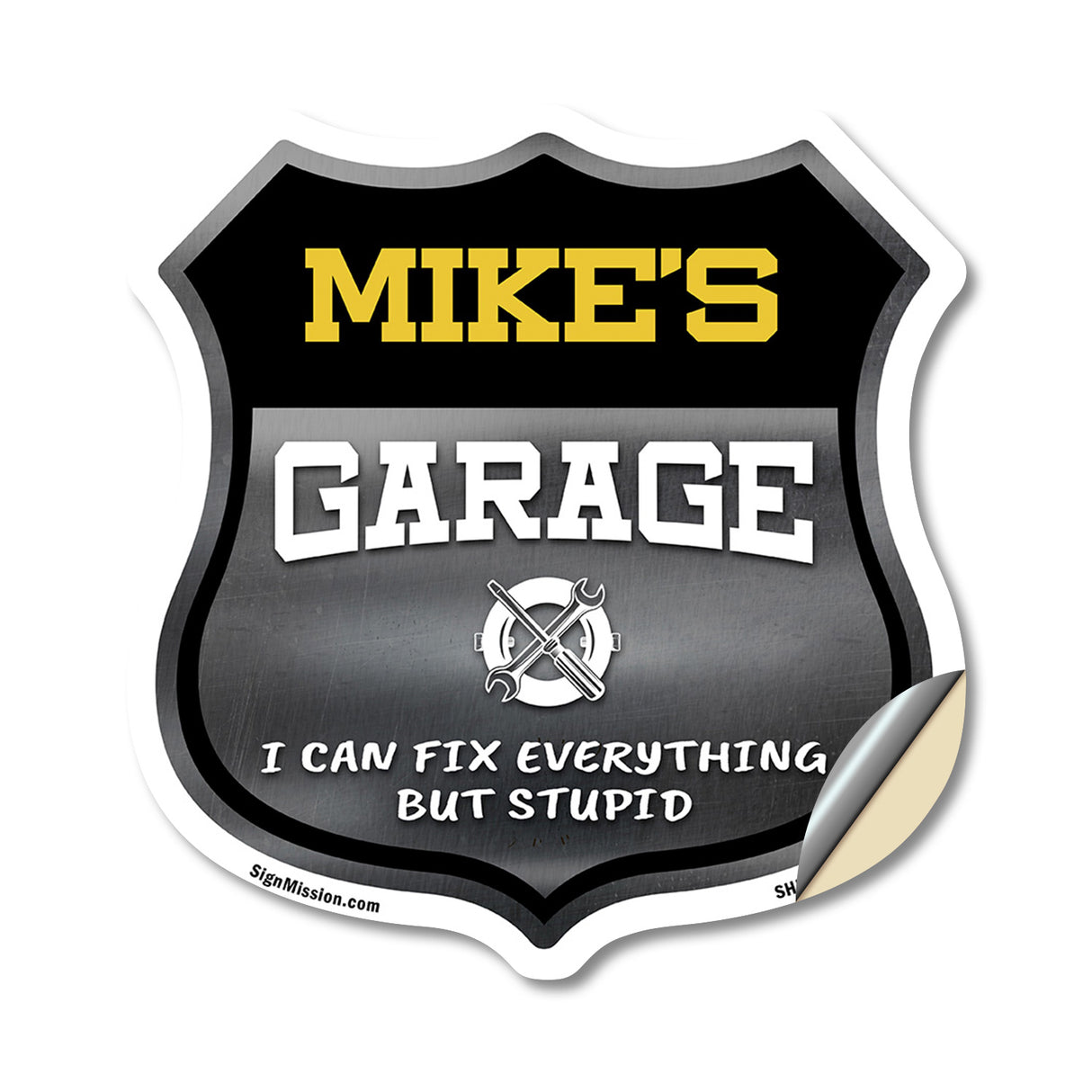 Mike's Garage I Can Fix Everything But Stupid