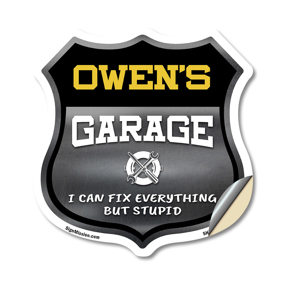Owen's Garage I Can Fix Everything But Stupid